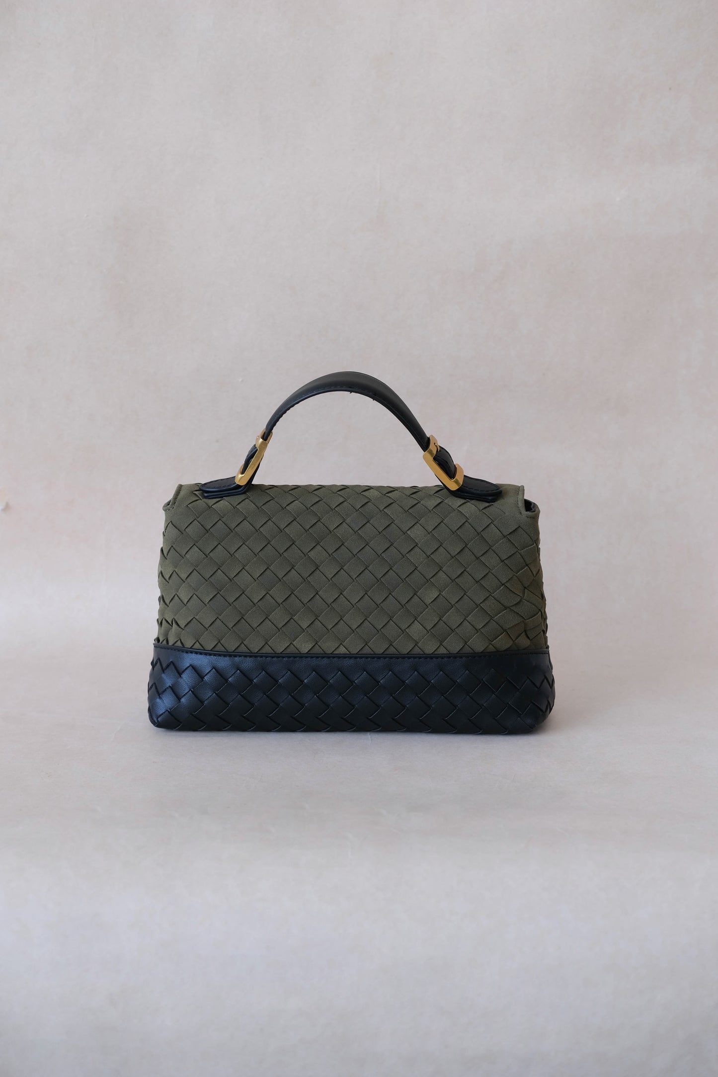 Artisan Minimalist Weave Multi-Bag - Olive Green
