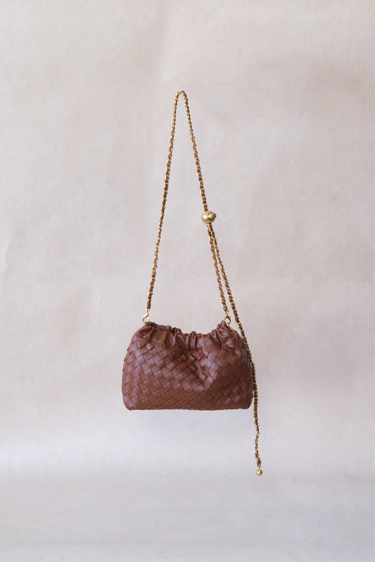 Artisan Signature Cloud Bag - Shinny Chestnut