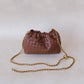 Artisan Signature Cloud Bag - Shinny Chestnut