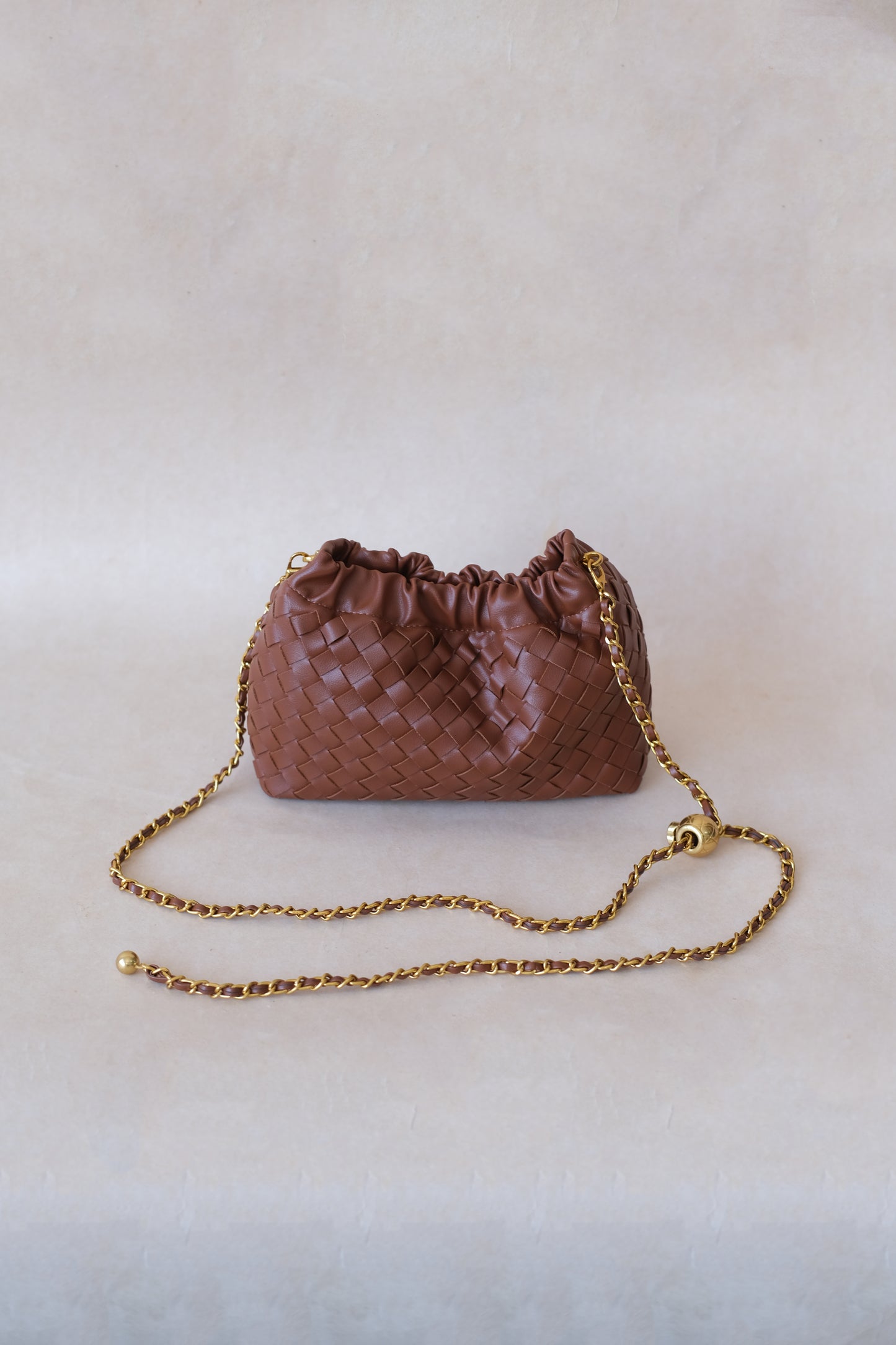 Artisan Signature Cloud Bag - Shinny Chestnut
