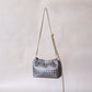 Artisan Signature Cloud Bag - Metallic Gray