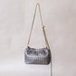 Artisan Signature Cloud Bag - Metallic Gray