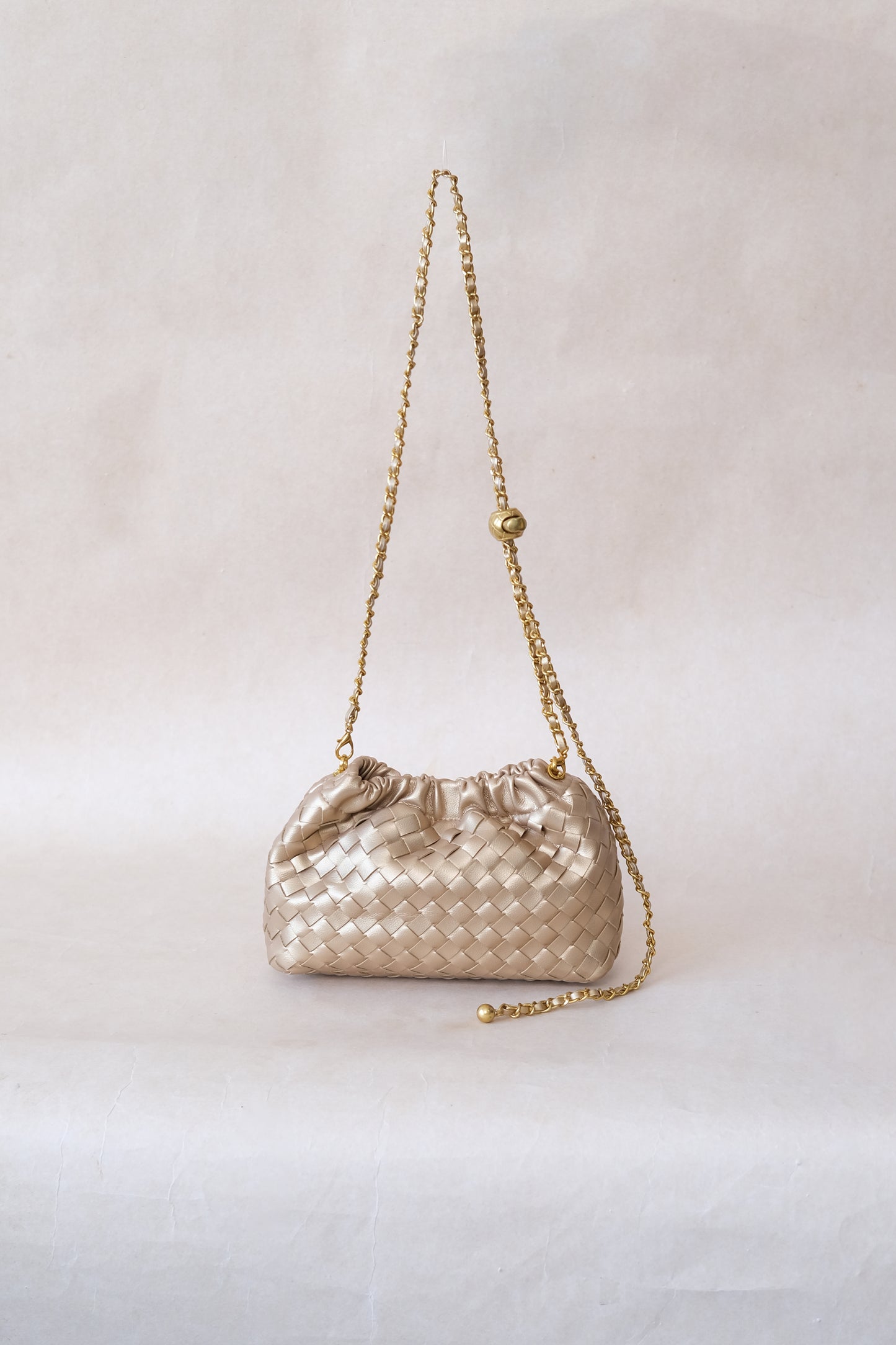 Artisan Signature Cloud Bag - Gold