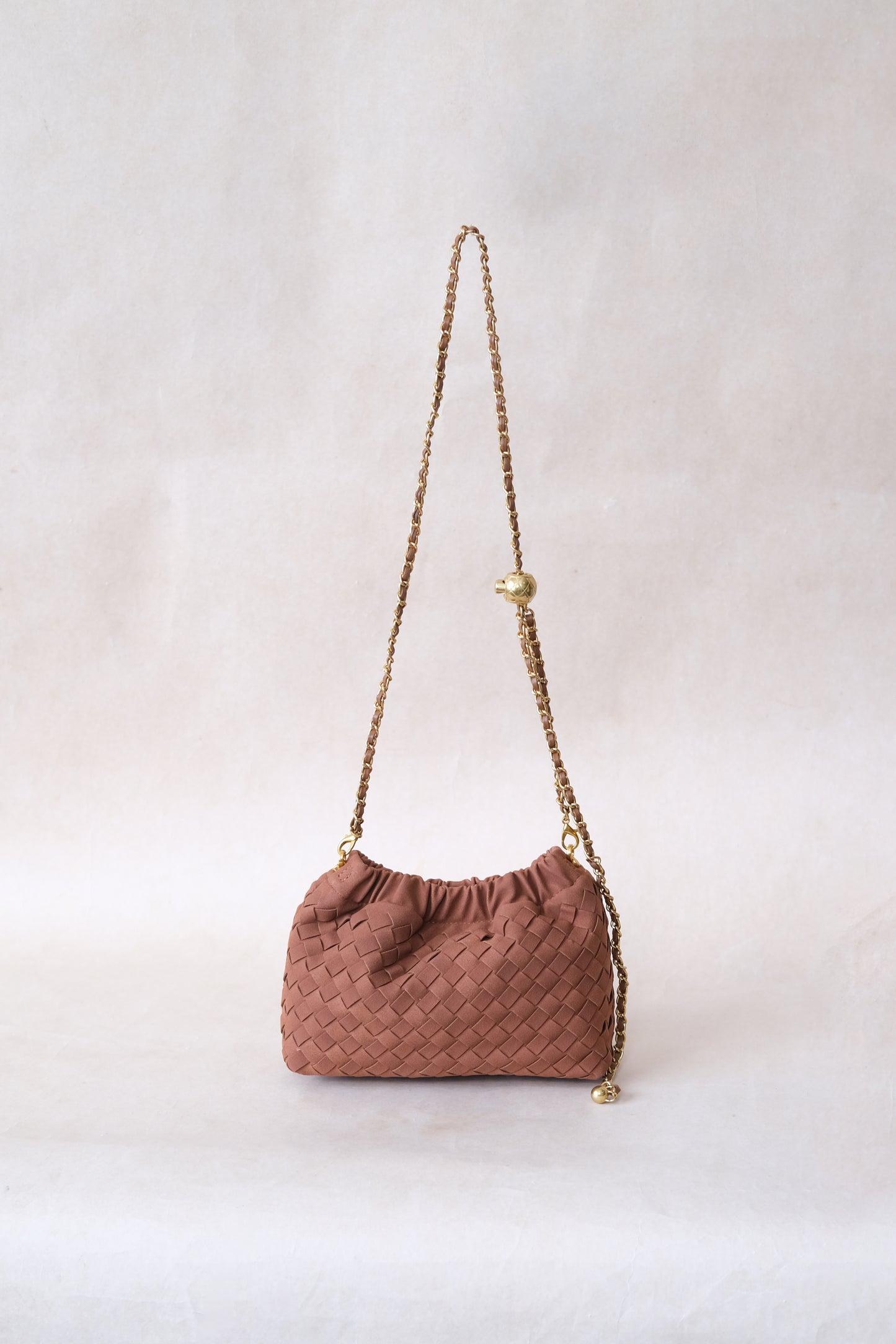 Artisan Signature Cloud Bag - Matte Chestnut
