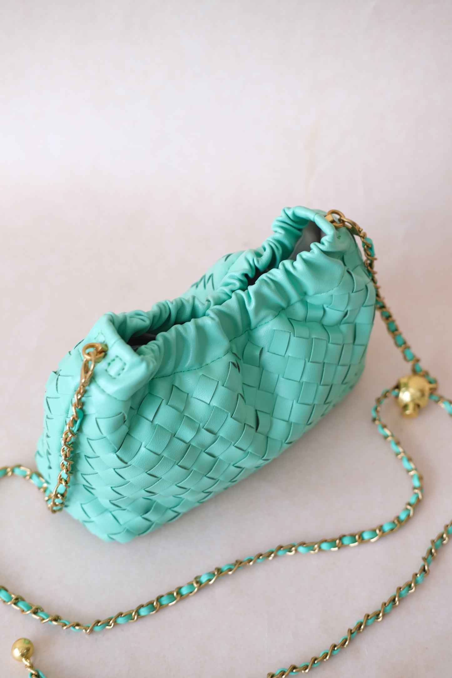 Artisan Signature Cloud Bag - Siren Green