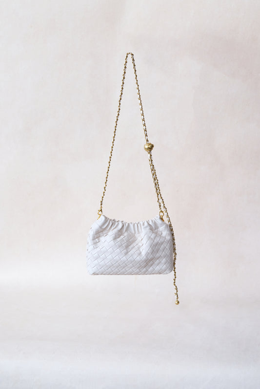 Artisan Signature Cloud Bag - Cream White