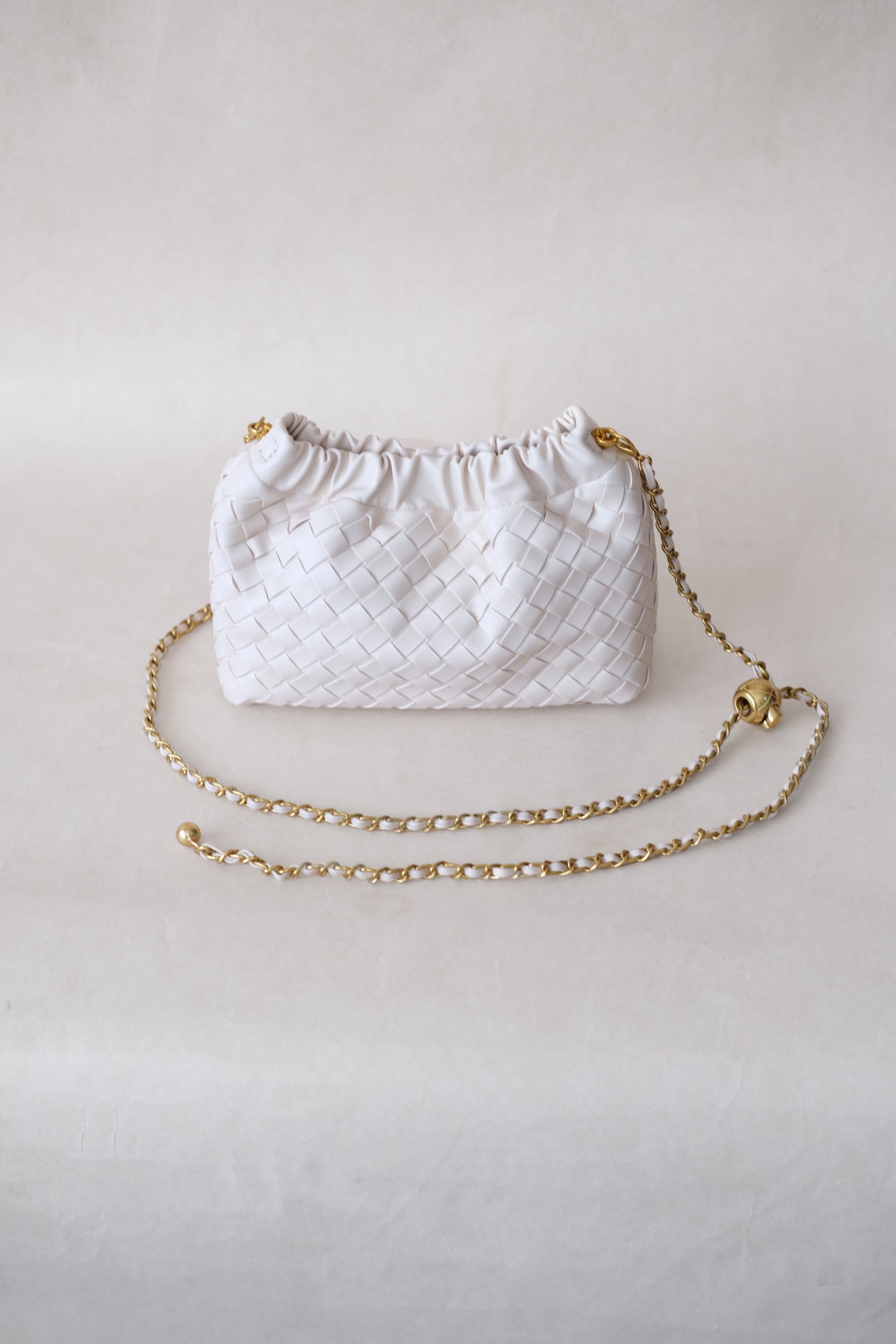Artisan Signature Cloud Bag - Cream White