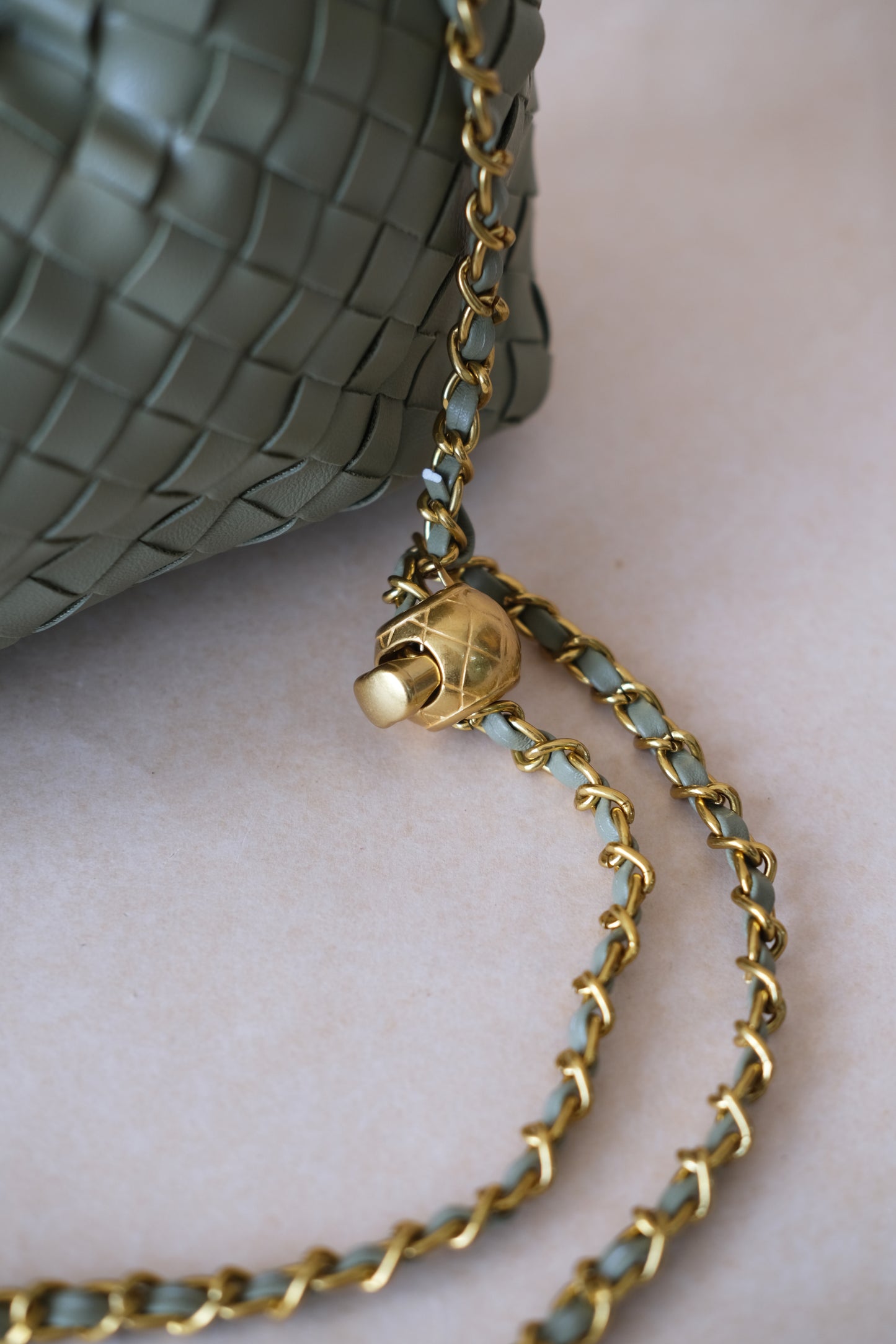 Artisan Signature Cloud Bag - Mineral Green