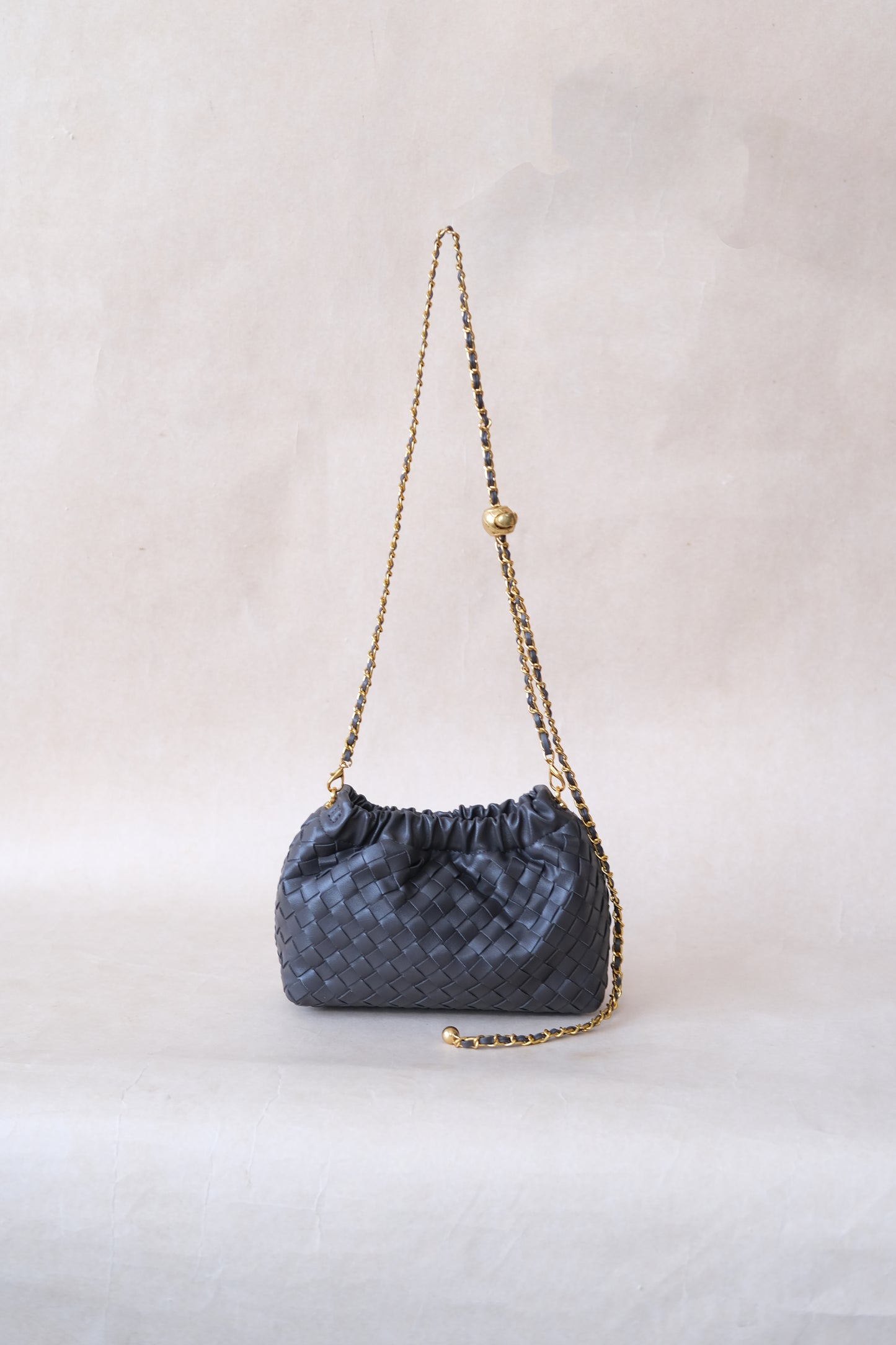 Artisan Signature Cloud Bag - Gunmetal Gray