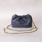 Artisan Signature Cloud Bag - Gunmetal Gray