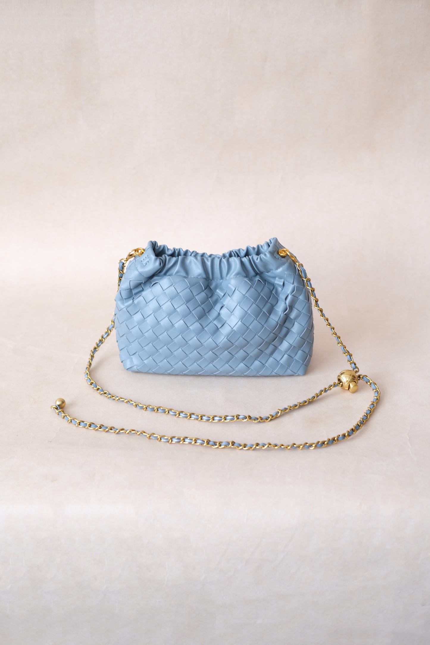 Artisan Signature Cloud Bag - Dusty Blue