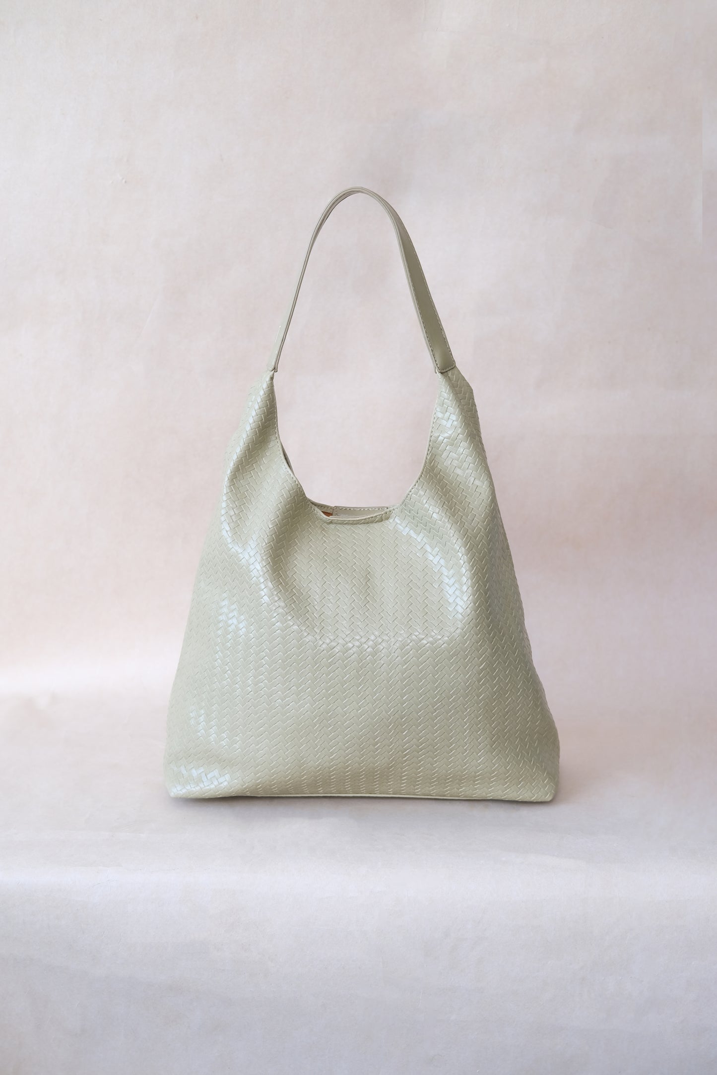 The Pure Elegance Tote - Light Green