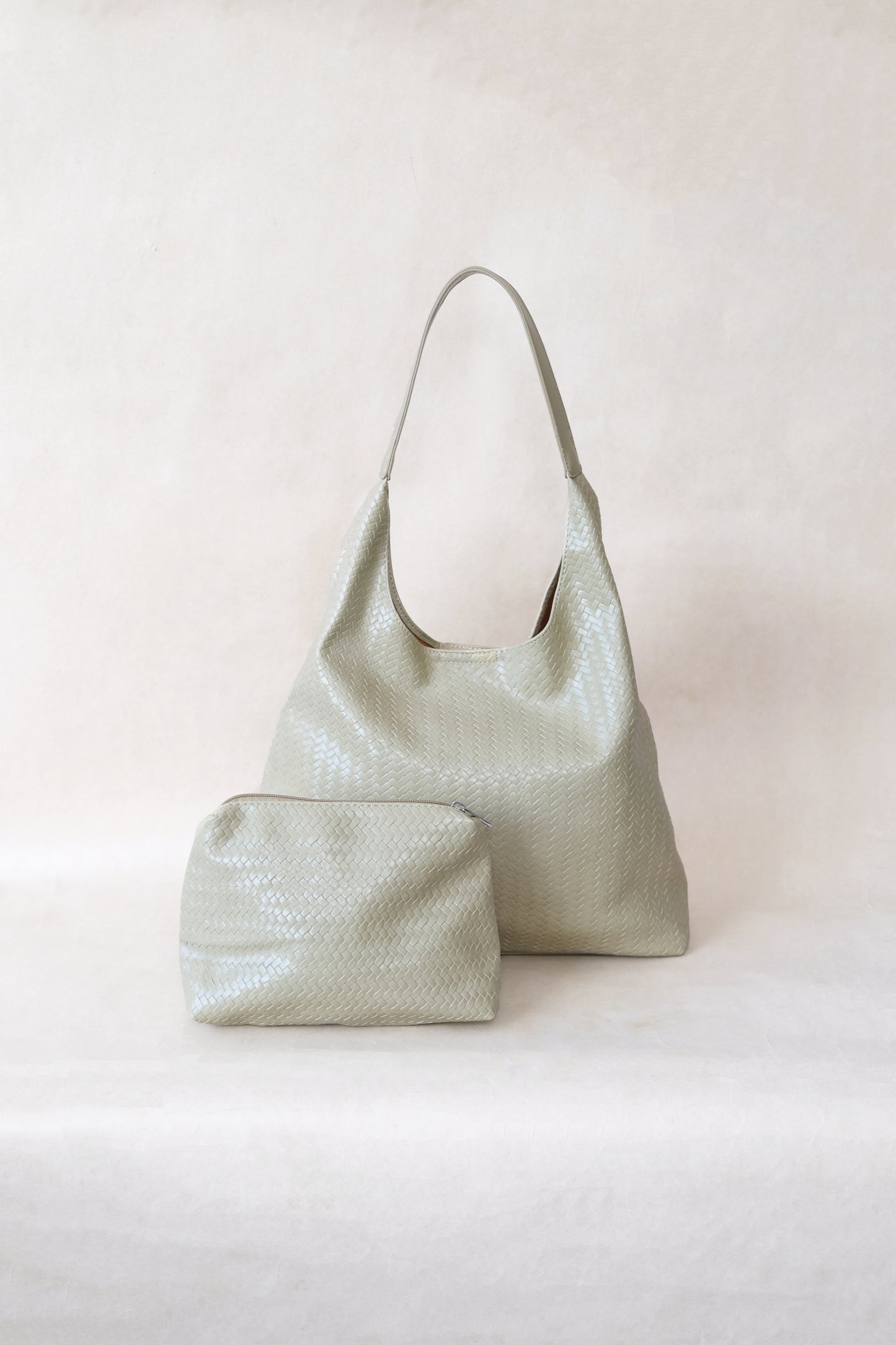 The Pure Elegance Tote - Light Green