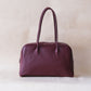 The Elira Tote - Wine Red