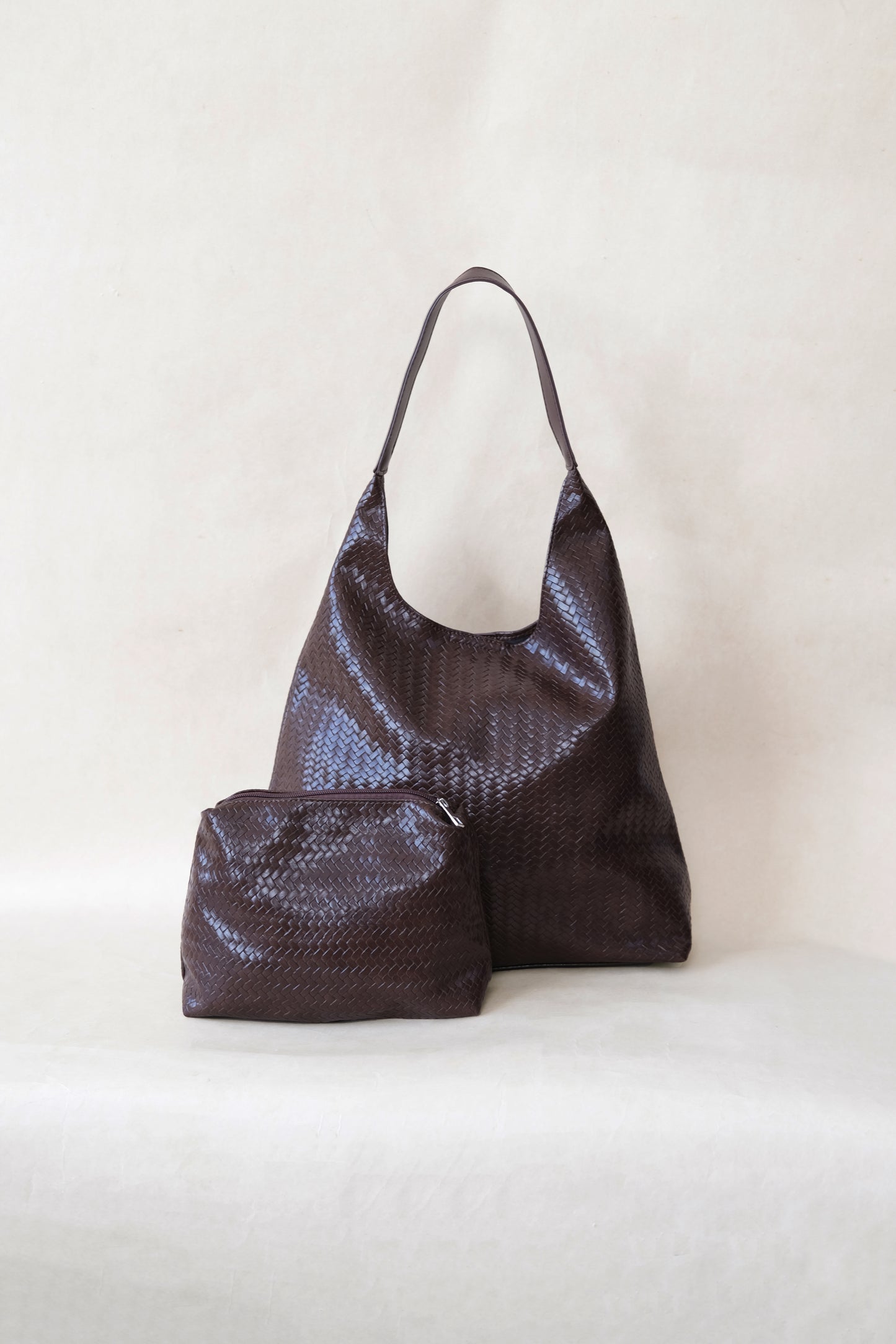 The Pure Elegance Tote - Coffee