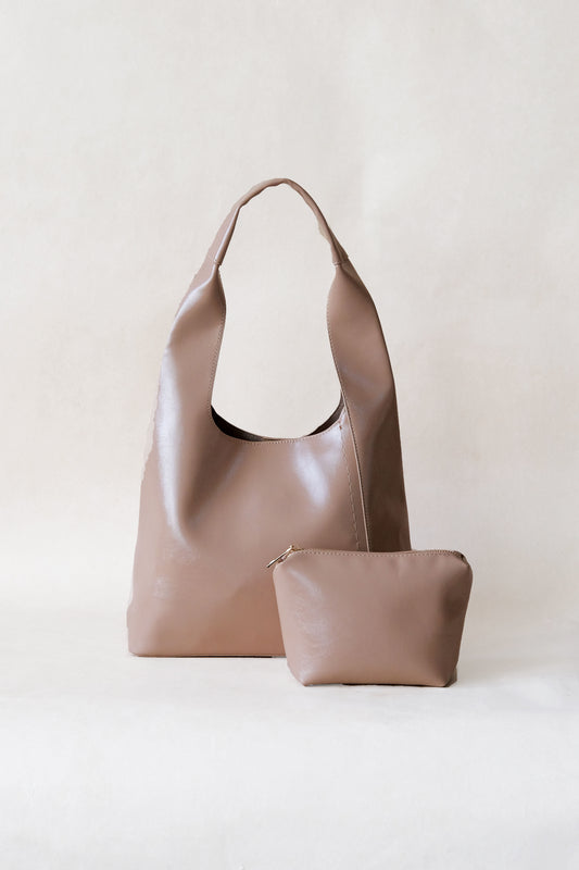 The Margaux Tote - Almond