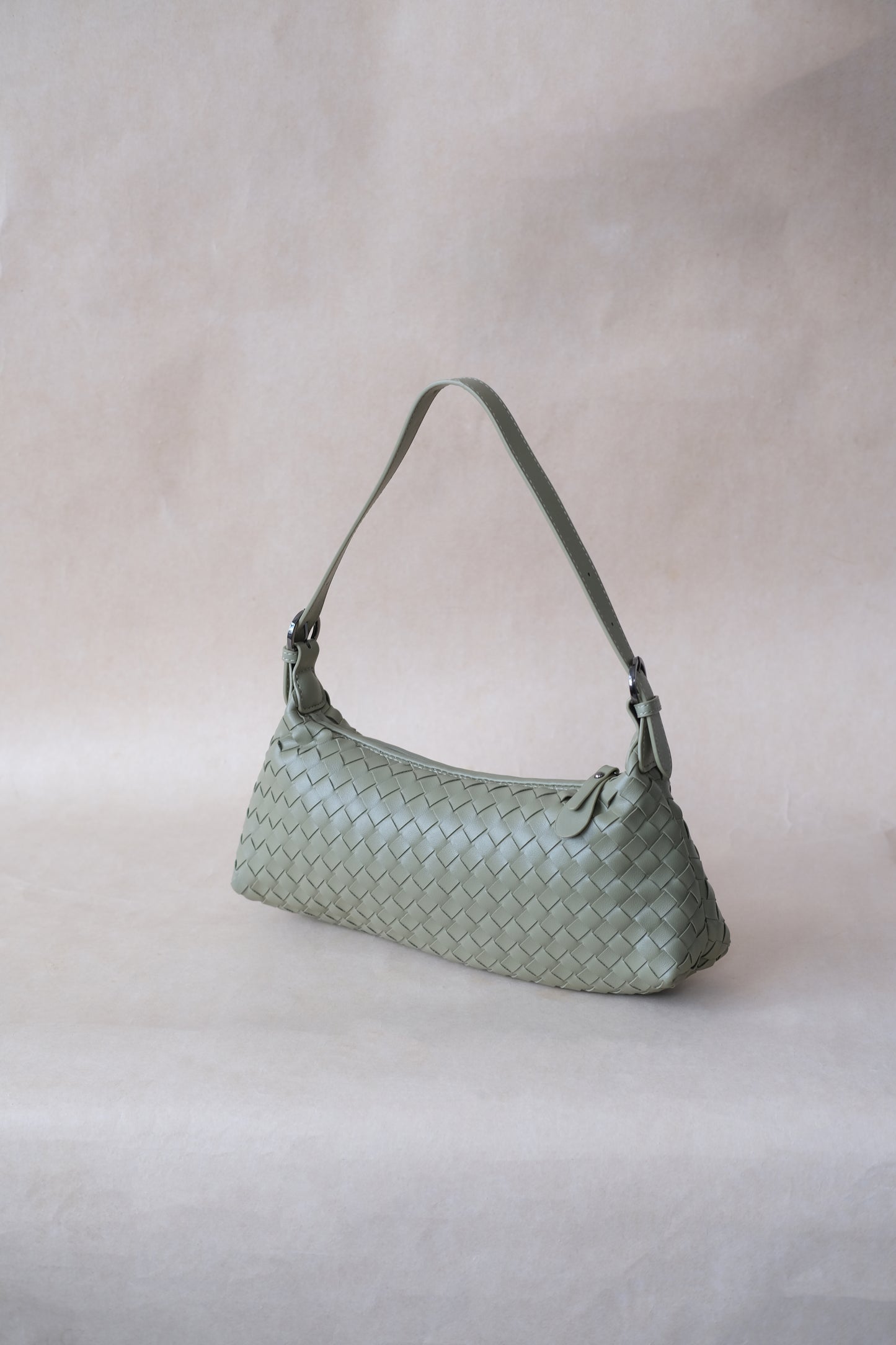 Maison Artisan Colette Baguette Bag - Mineral Green