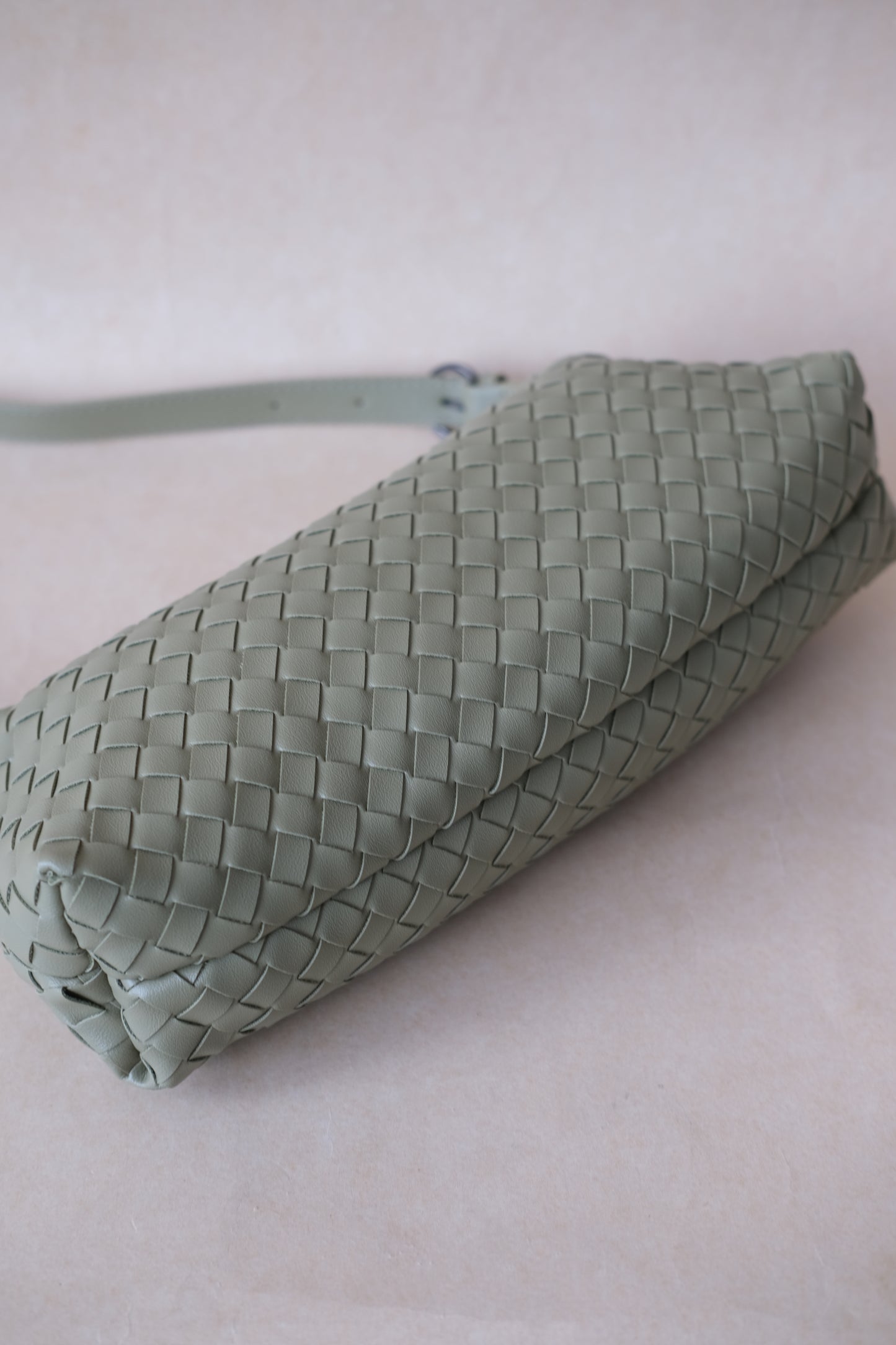 Maison Artisan Colette Baguette Bag - Mineral Green