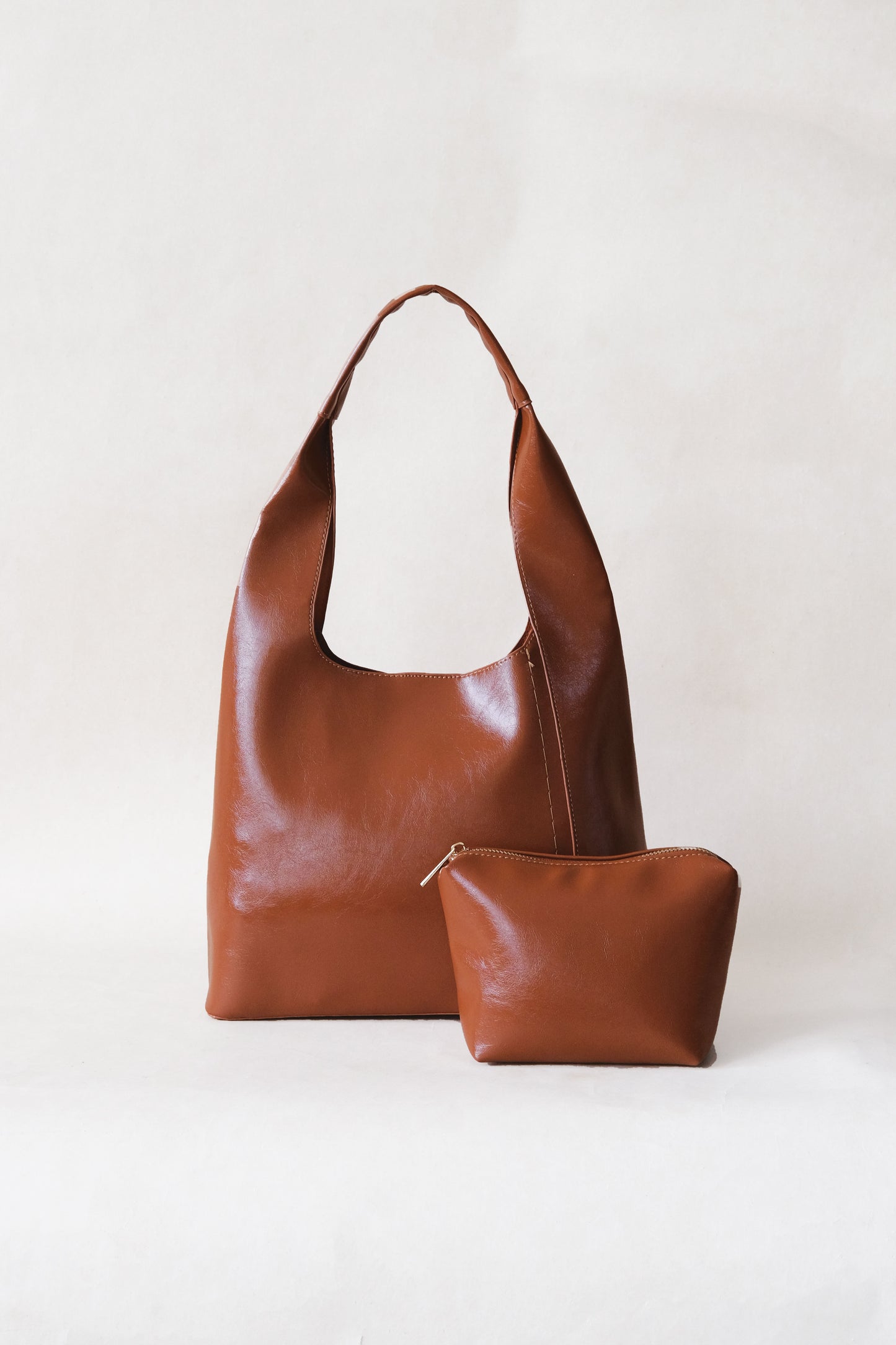 The Margaux Tote - Chestnut