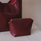 The Margaux Tote - Wine Red