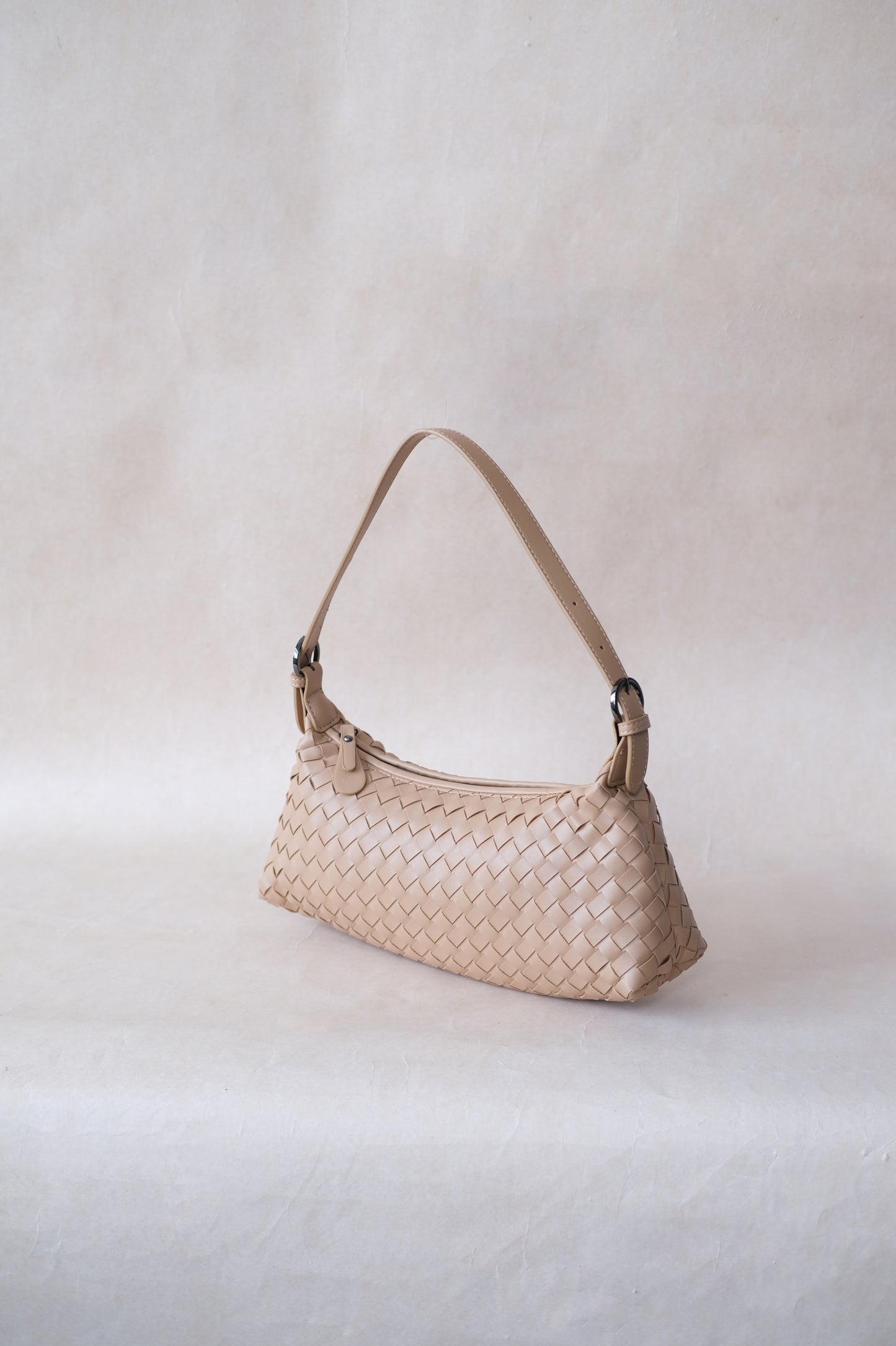Maison Artisan Colette Baguette Bag - Almond