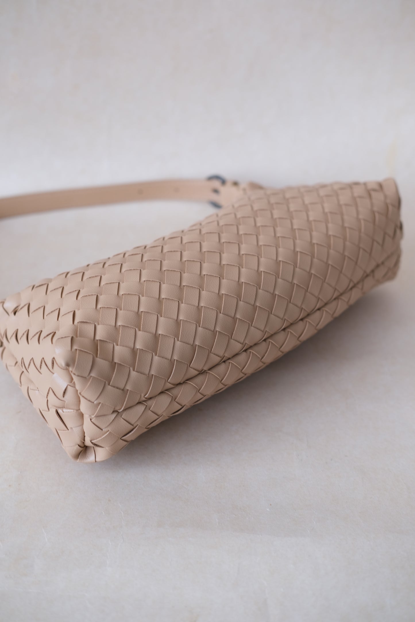 Maison Artisan Colette Baguette Bag - Almond