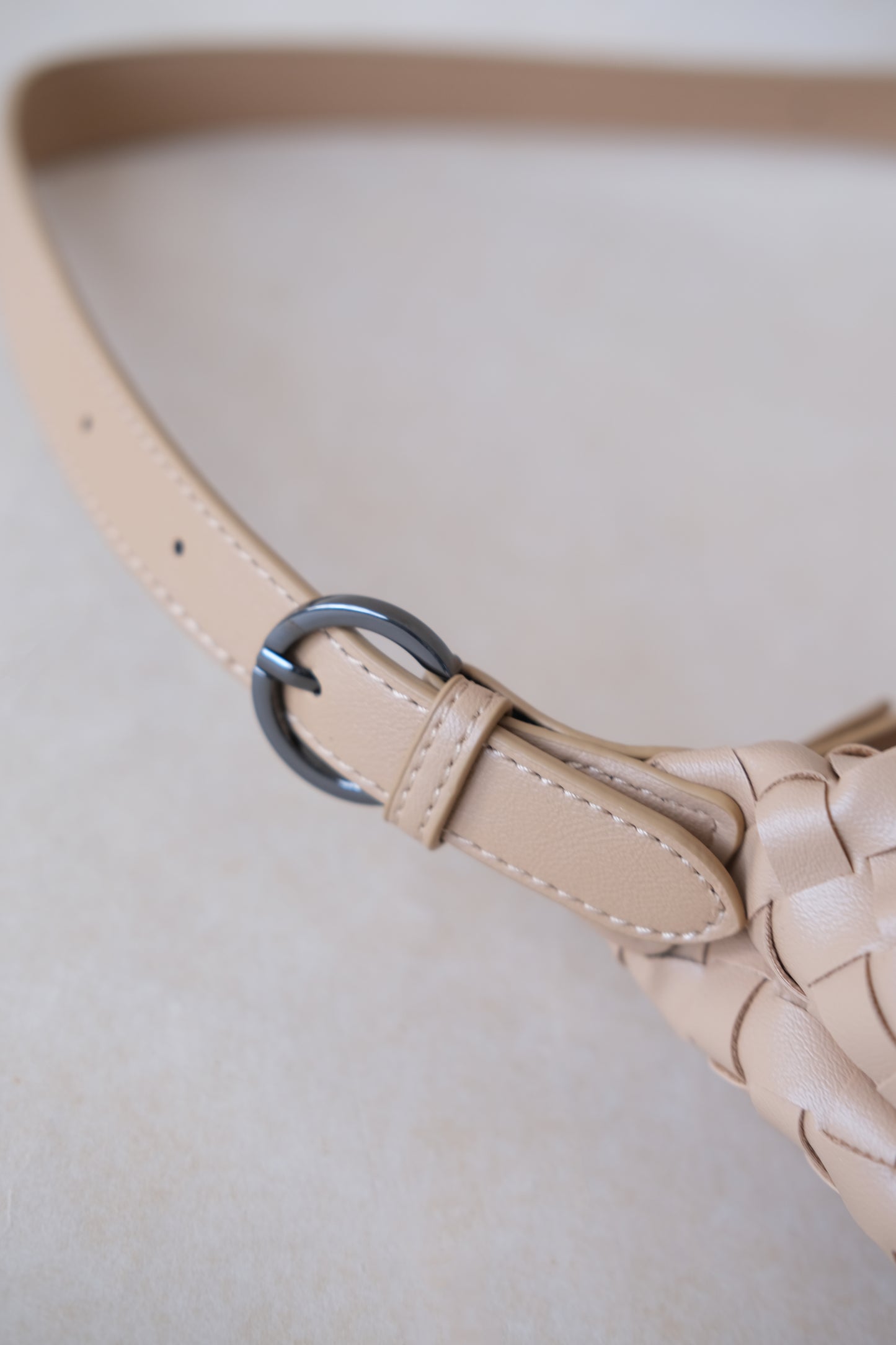 Maison Artisan Colette Baguette Bag - Almond