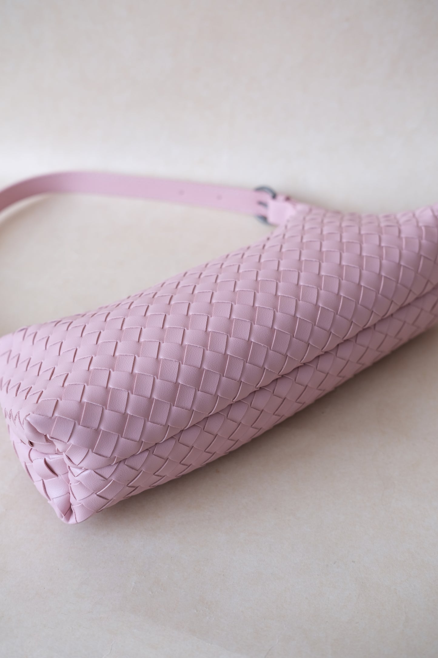 Maison Artisan Colette Baguette Bag - Lotus Pink