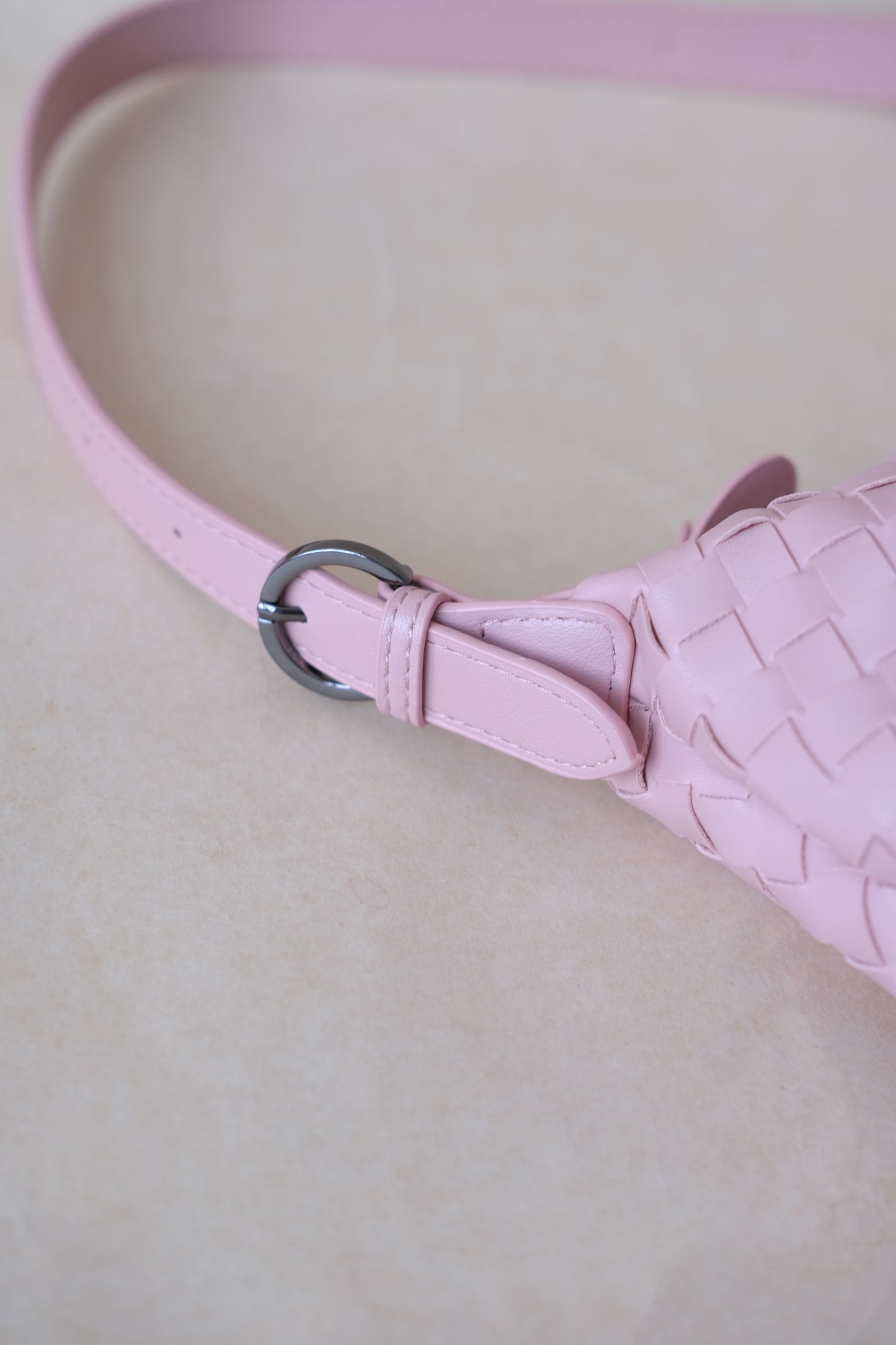 Maison Artisan Colette Baguette Bag - Lotus Pink