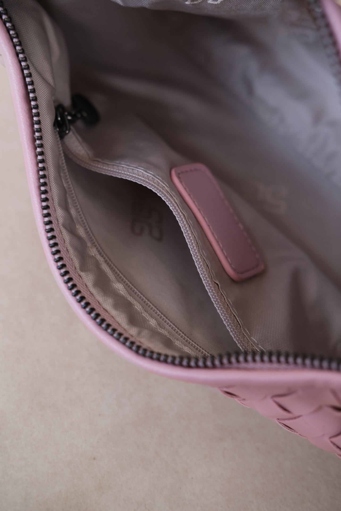 Maison Artisan Colette Baguette Bag - Lotus Pink