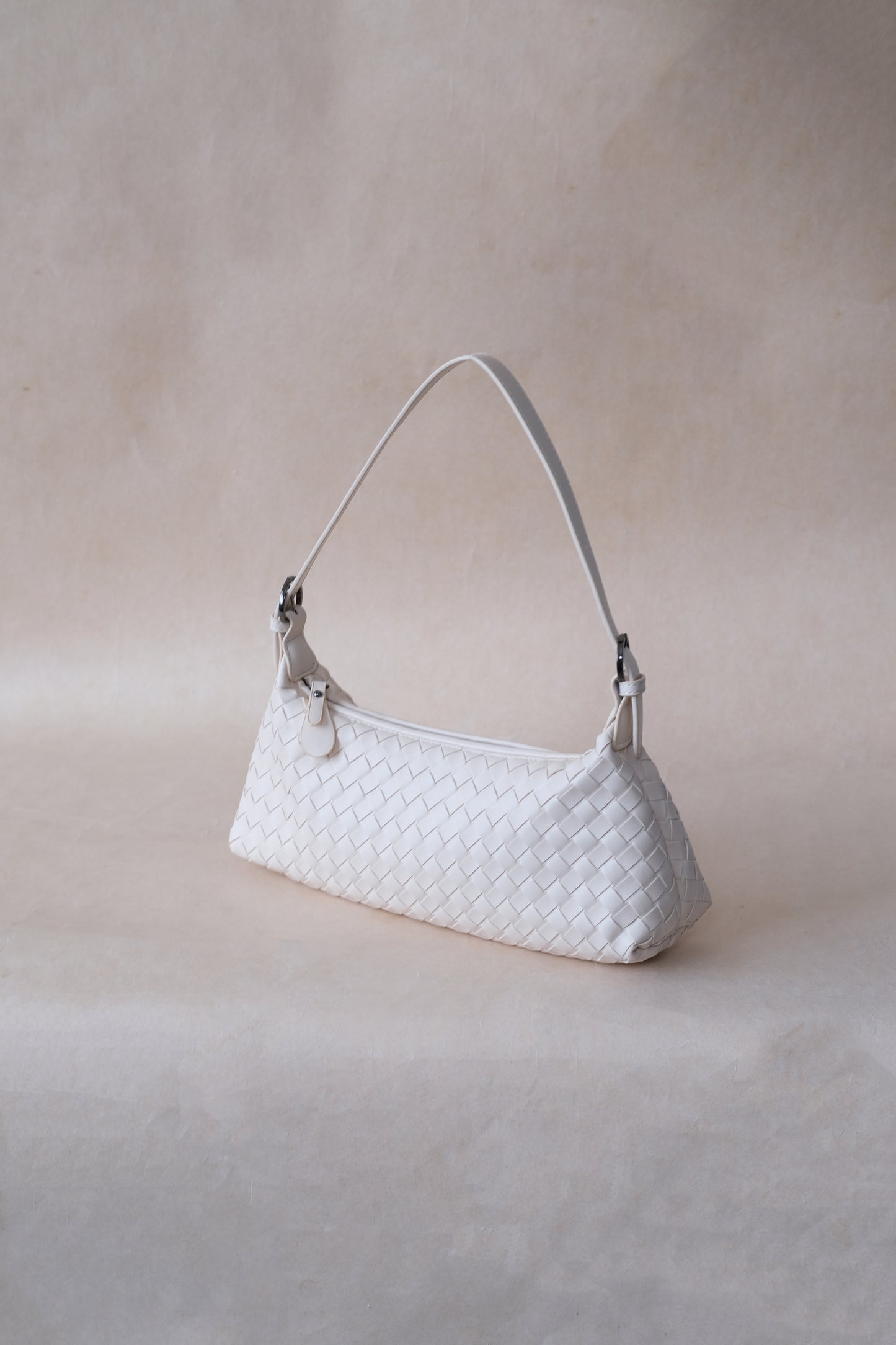 Maison Artisan Colette Baguette Bag - Cream White