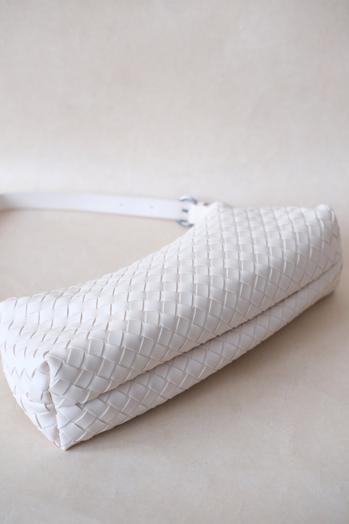 Maison Artisan Colette Baguette Bag - Cream White