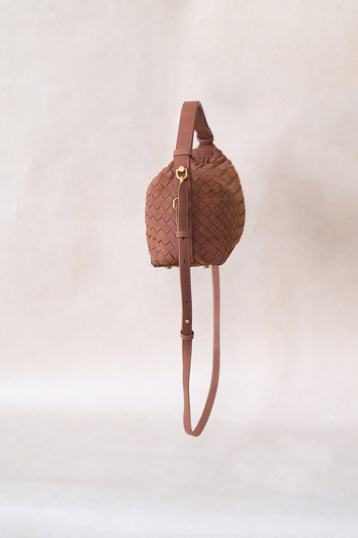 Artisan Velour Bag - Chestnut