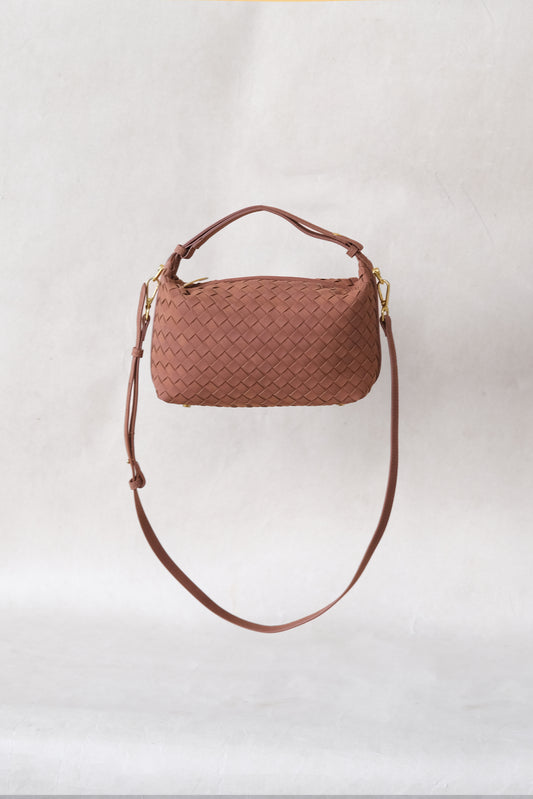 Artisan Velour Bag - Chestnut