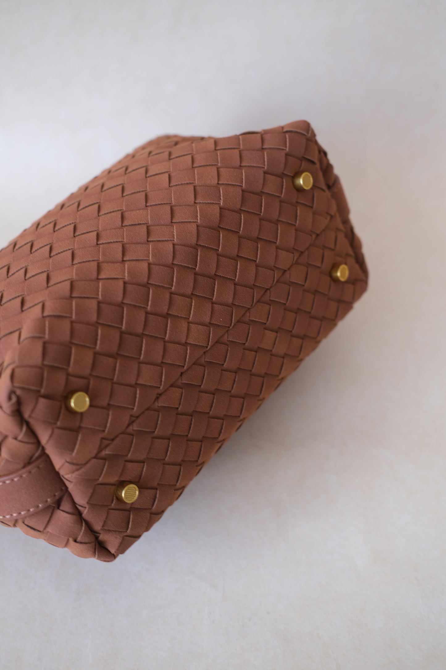 Artisan Velour Bag - Chestnut