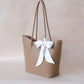 Flower Bud Aura Bag - Biscotti