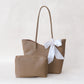 Flower Bud Aura Bag - Biscotti
