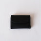 Elara Compact Wallet - Classic Black