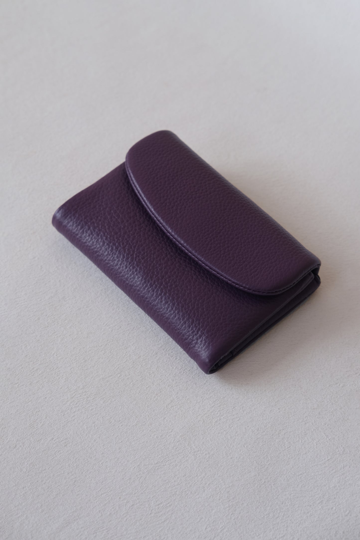 Elara Compact Wallet - Light purple
