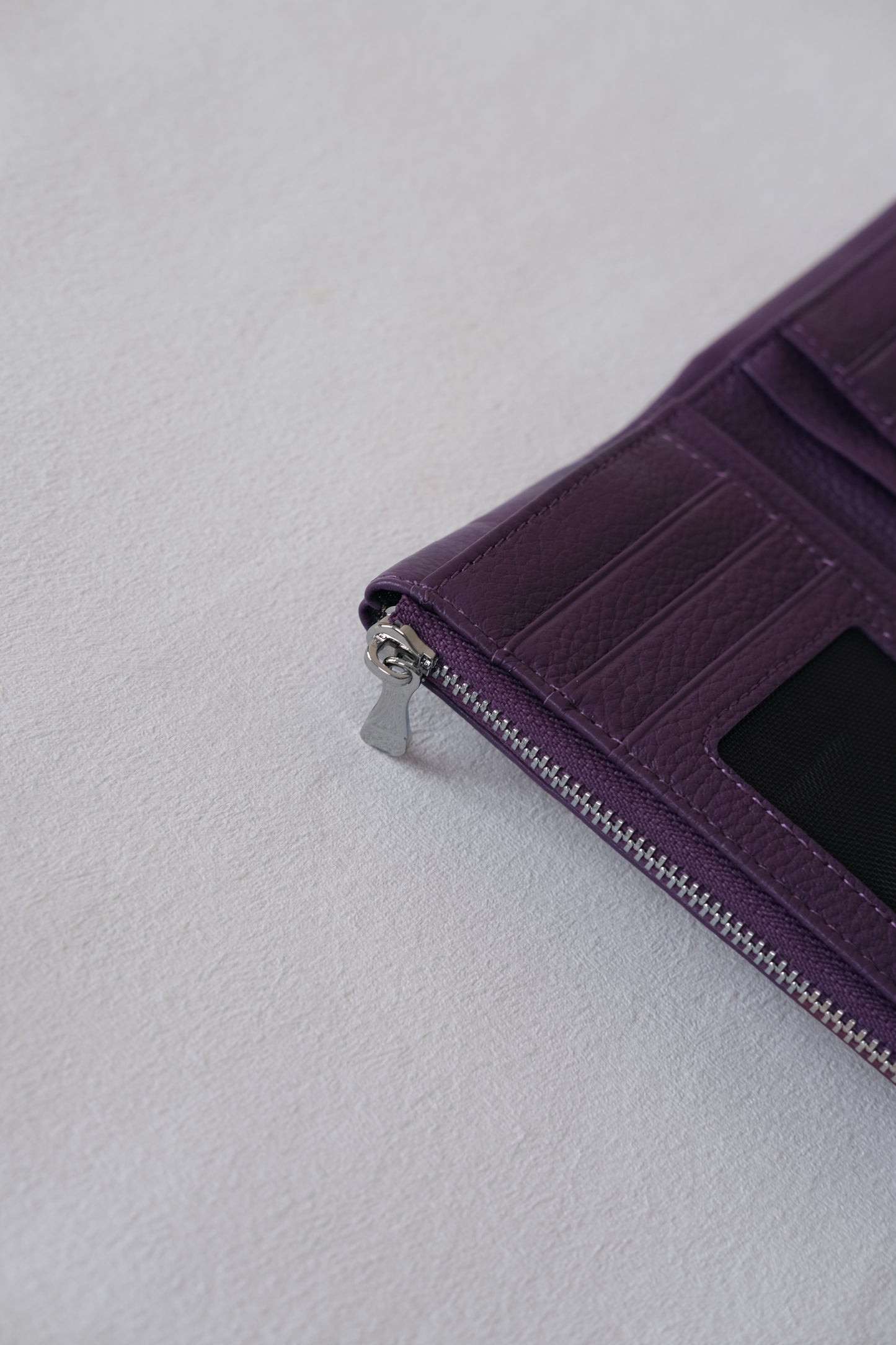 Elara Compact Wallet - Light purple