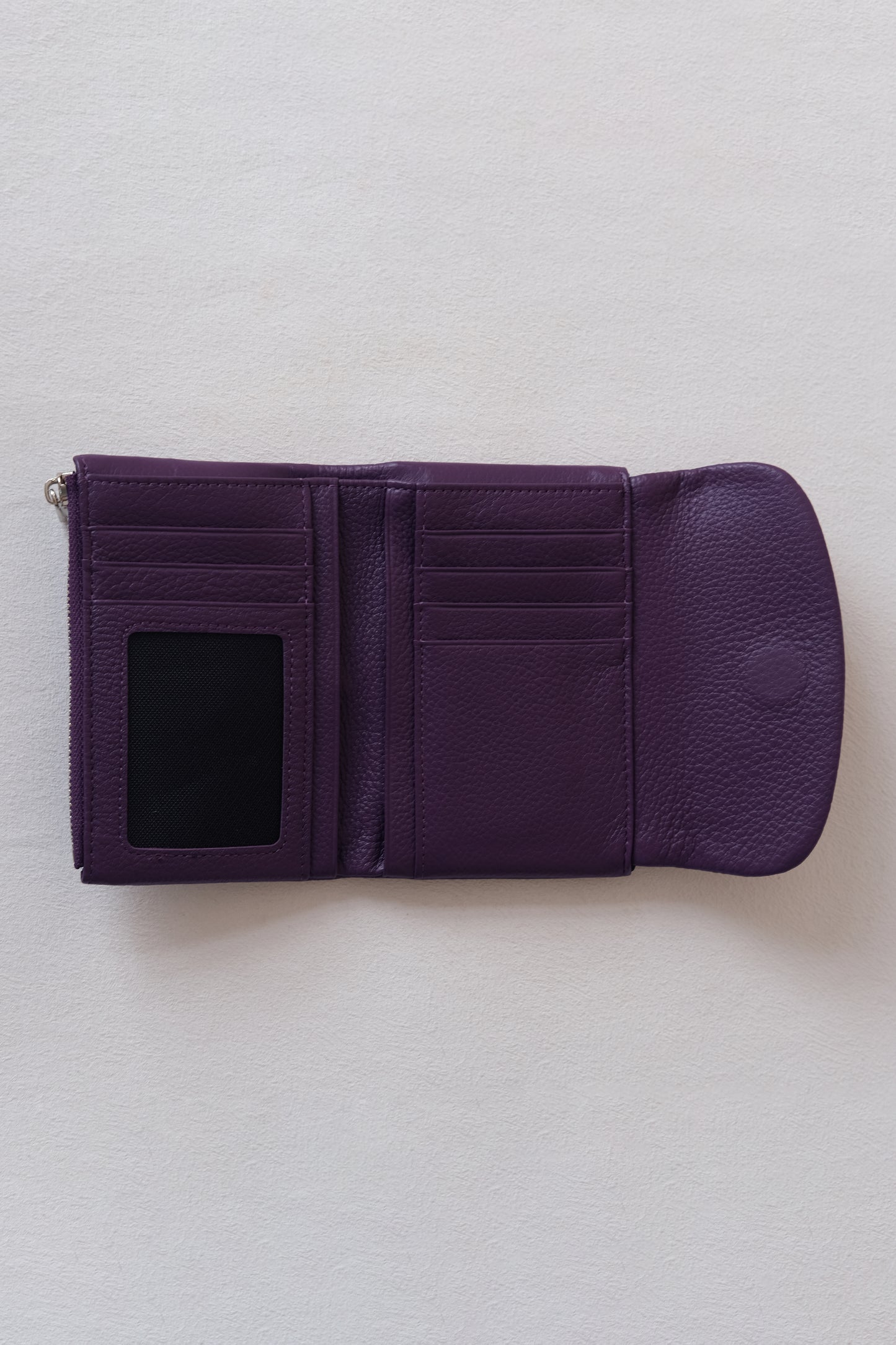 Elara Compact Wallet - Light purple