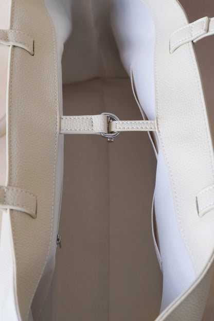 Celeste Commuter Bag - White