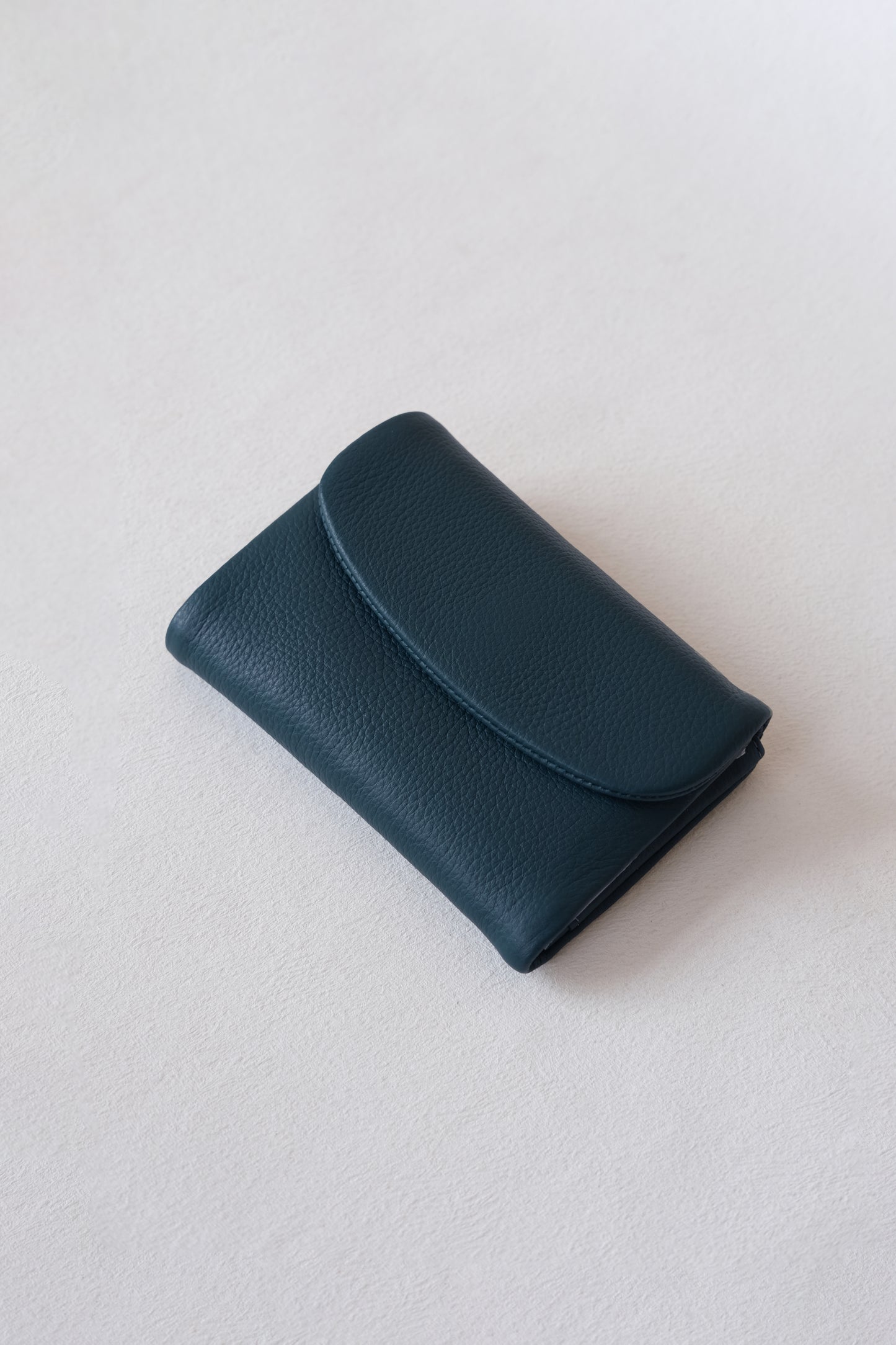 Elara Compact Wallet - Light Blue