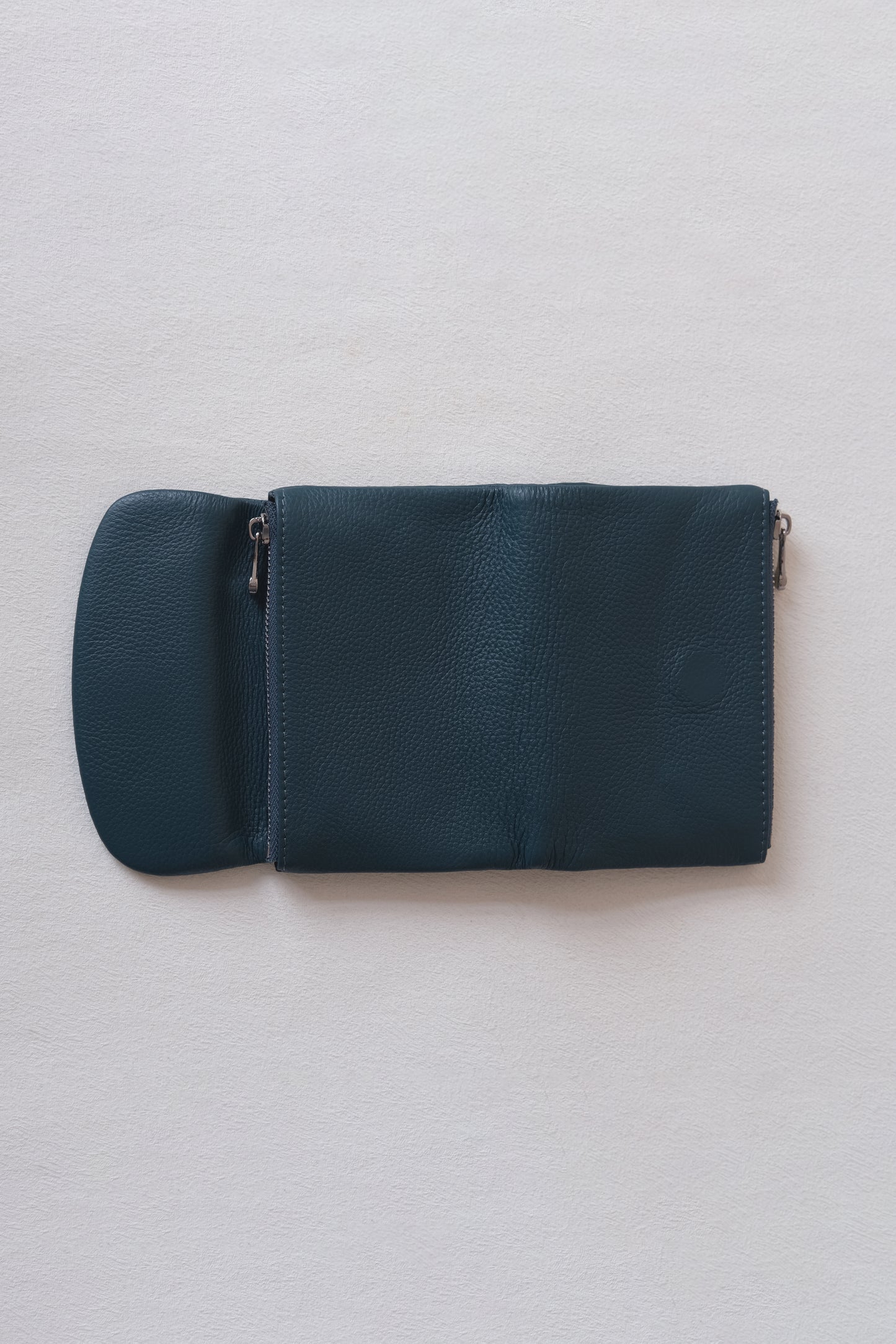 Elara Compact Wallet - Light Blue