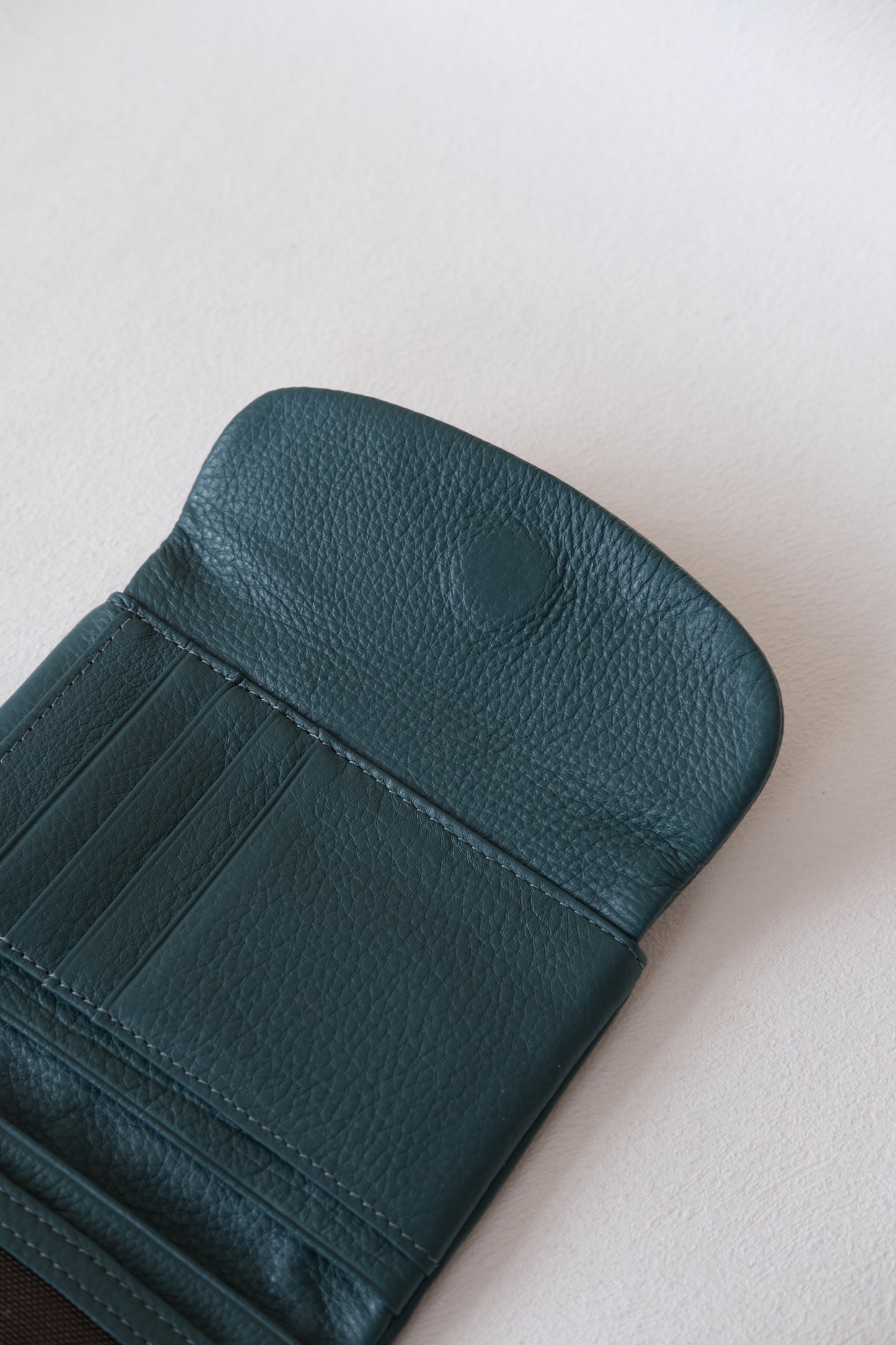Elara Compact Wallet - Light Blue