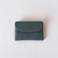 Elara Compact Wallet - Aqua Blue
