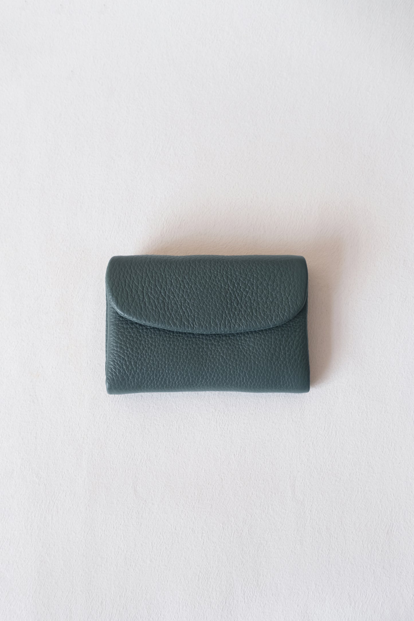 Elara Compact Wallet - Aqua Blue