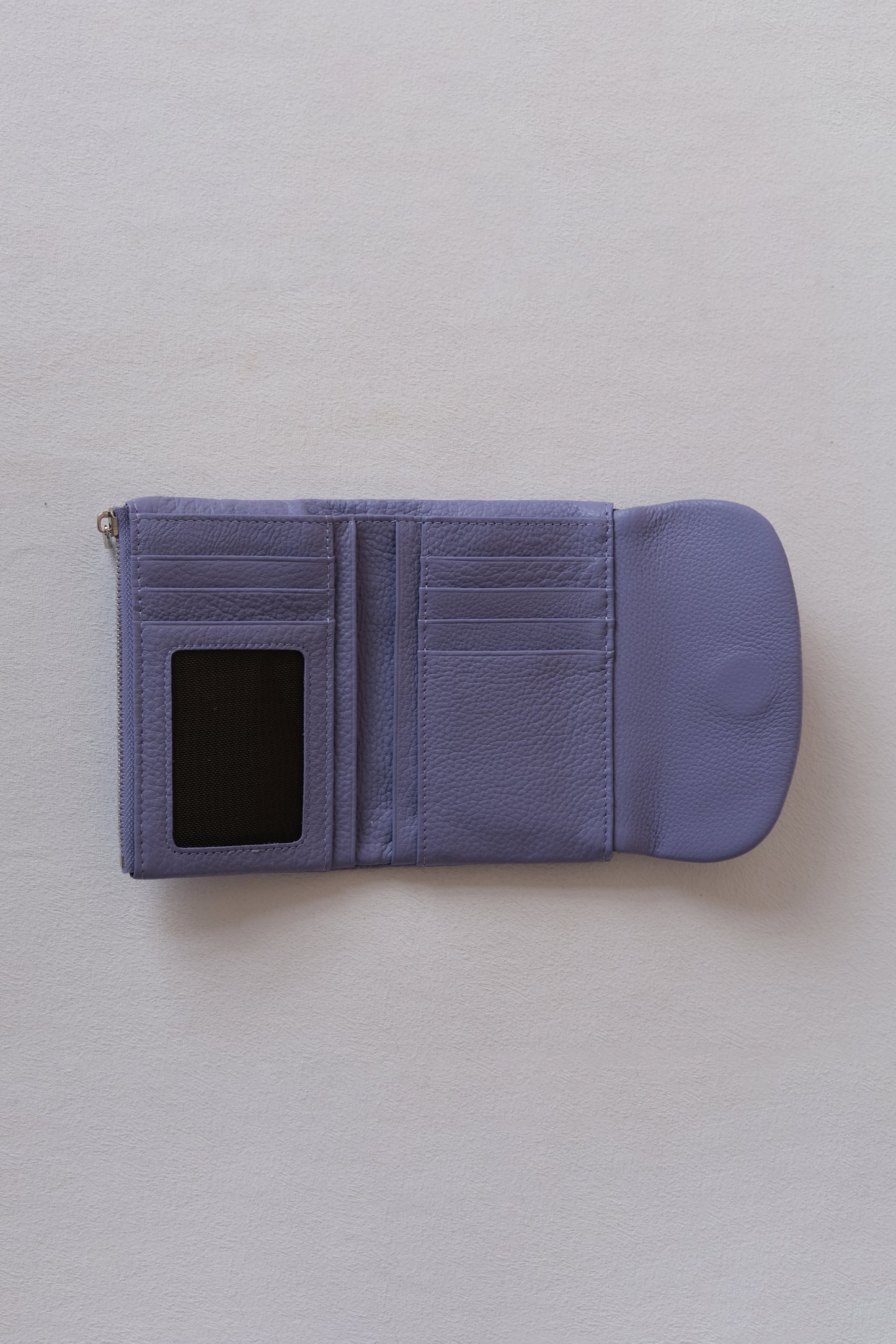 Elara Compact Wallet - Lavender Purple