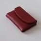 Elara Compact Wallet - Plum