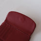 Elara Compact Wallet - Plum